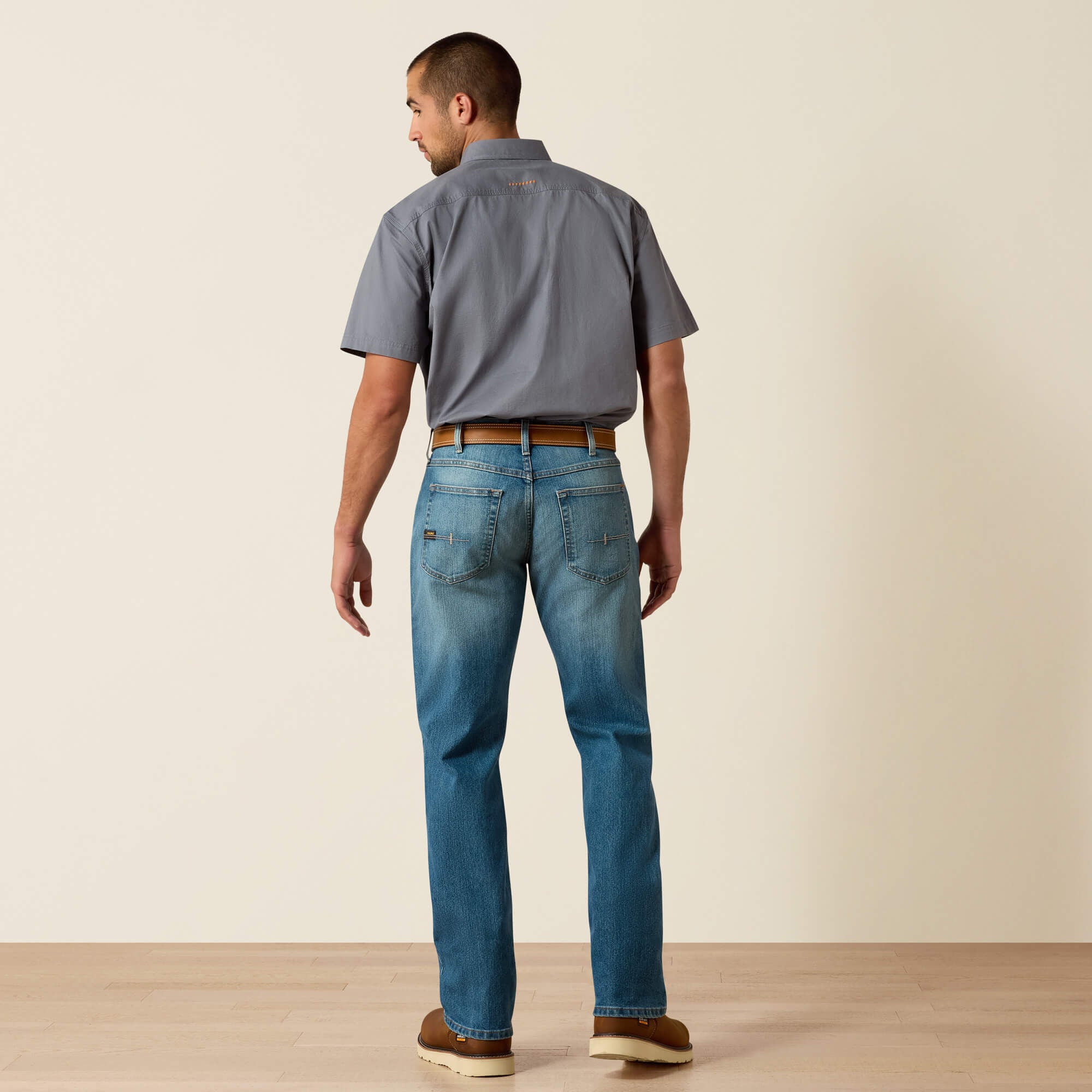 Ariat Rebar M5 DuraStretch Basic Stackable Straight Leg Jean On Sale