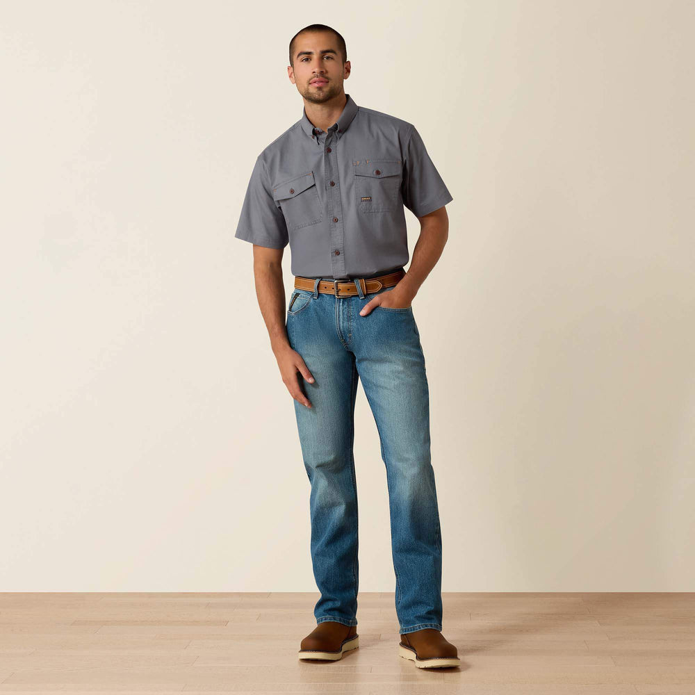 Ariat Rebar M5 DuraStretch Basic Stackable Straight Leg Jean On Sale