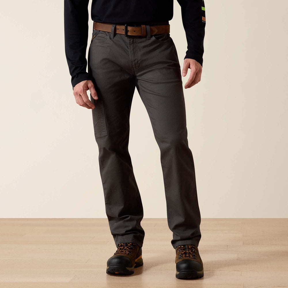 Ariat Rebar M4 Low Rise DuraStretch Made Tough Stackable Straight Leg Pant For Sale