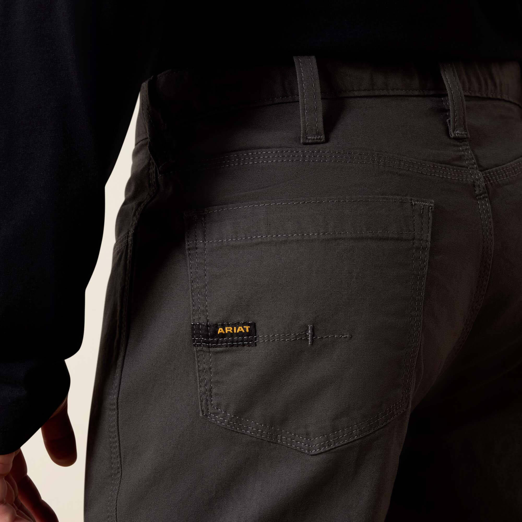 Ariat Rebar M4 Low Rise DuraStretch Made Tough Stackable Straight Leg Pant For Sale