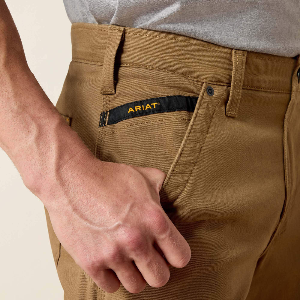 Ariat Rebar M4 Relaxed DuraStretch Washed Twill Dungaree Boot Cut Pant Sale
