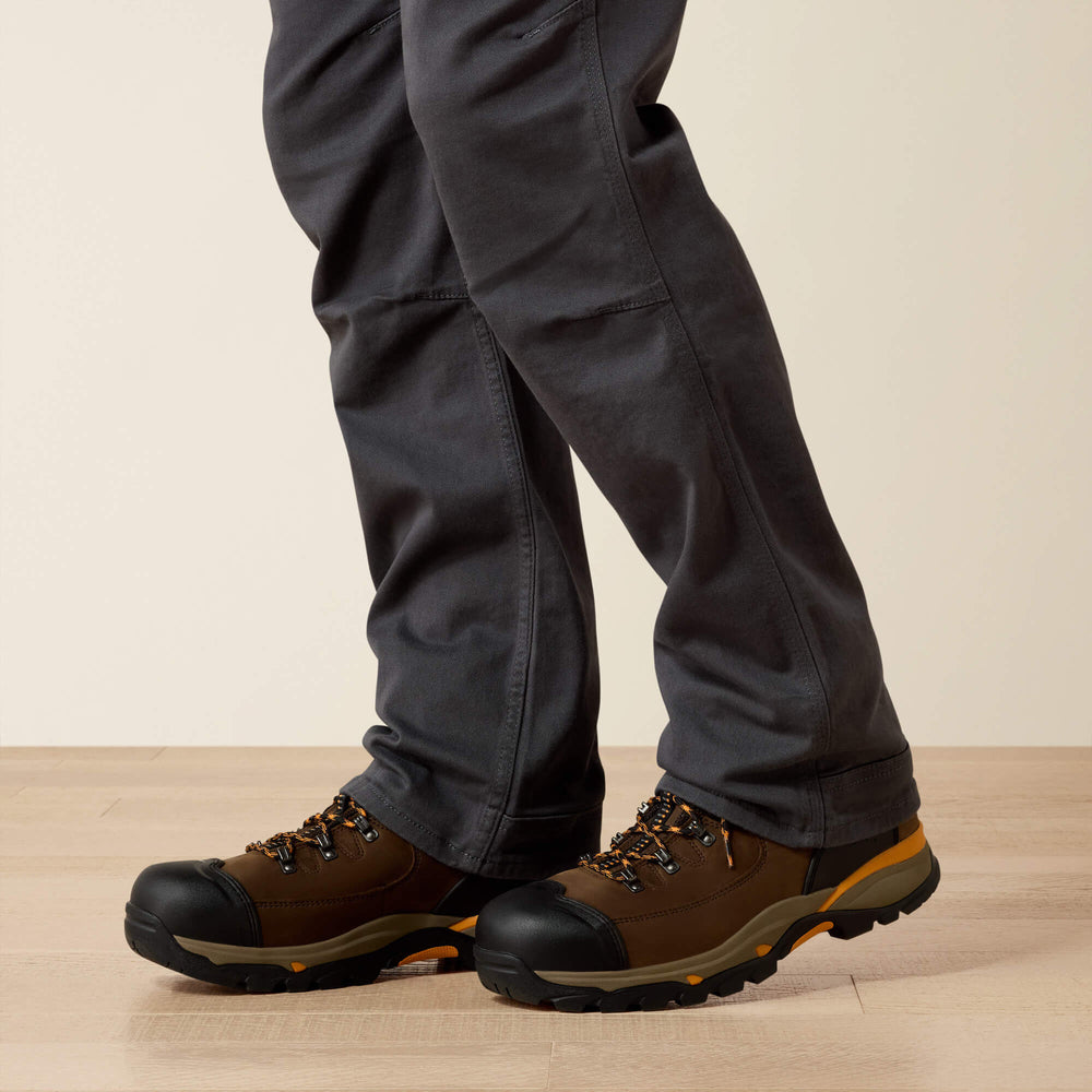 Ariat Rebar M4 Relaxed DuraStretch Washed Twill Dungaree Boot Cut Pant For Sale