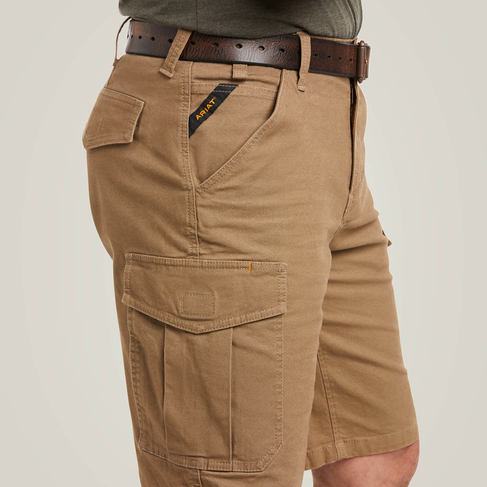 Ariat Rebar DuraStretch Made Tough Cargo 11" Short For Sale
