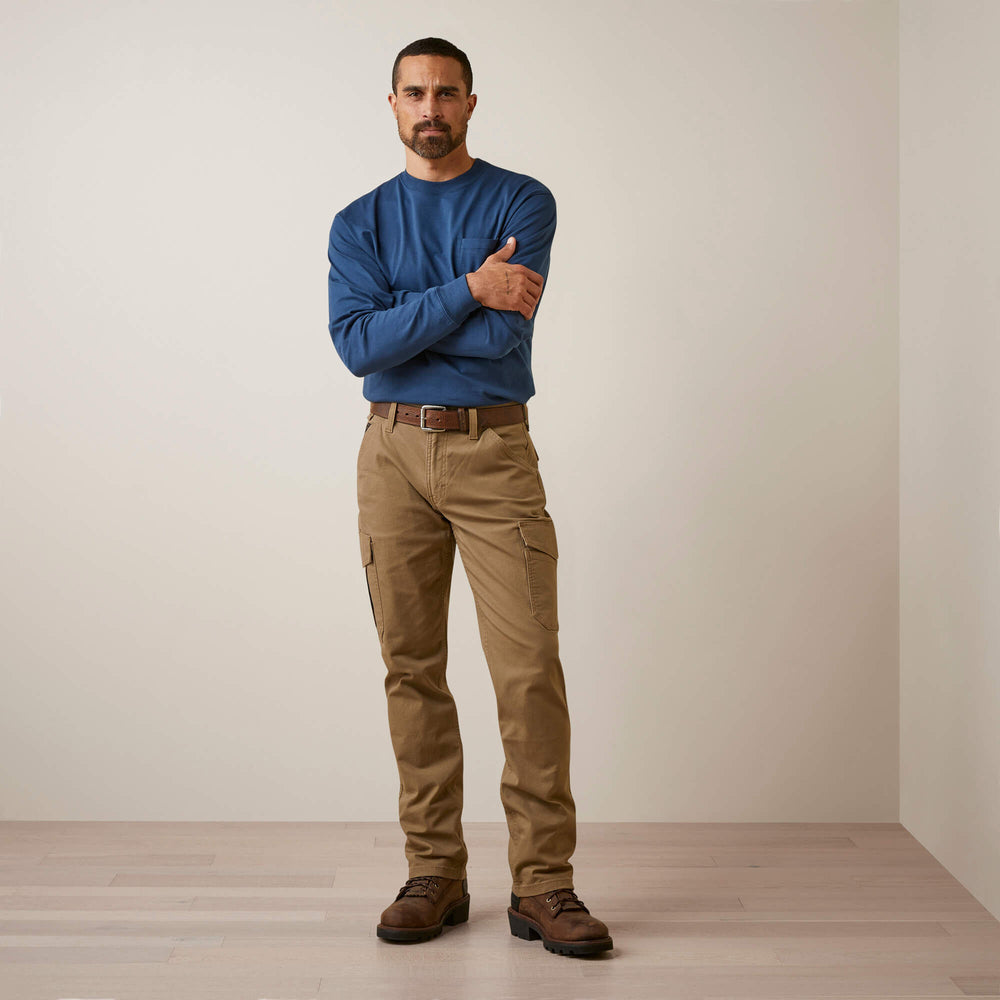 Ariat Rebar M4 Relaxed Made Tough Cargo Straight Pant On Sale