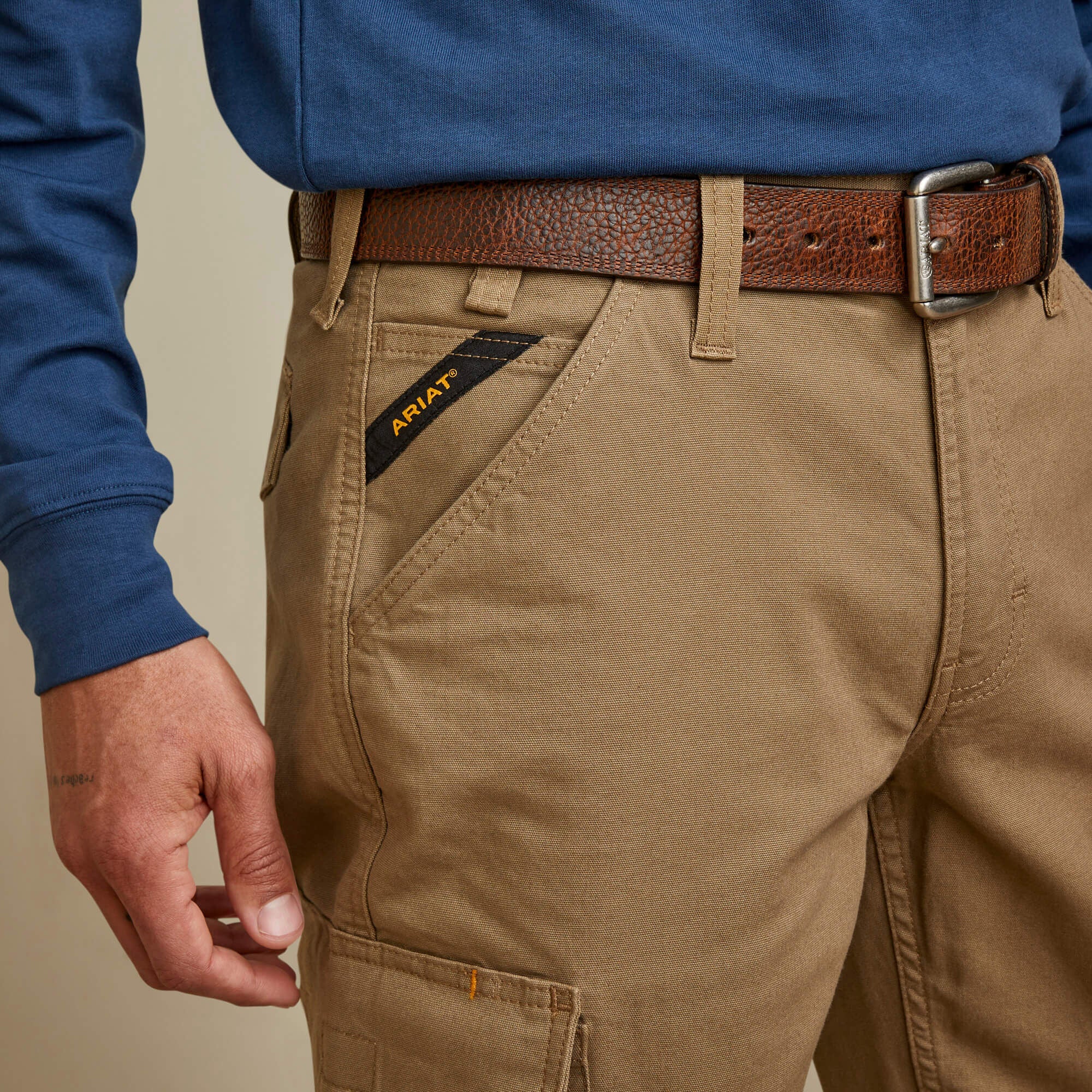 Ariat Rebar M4 Relaxed Made Tough Cargo Straight Pant On Sale