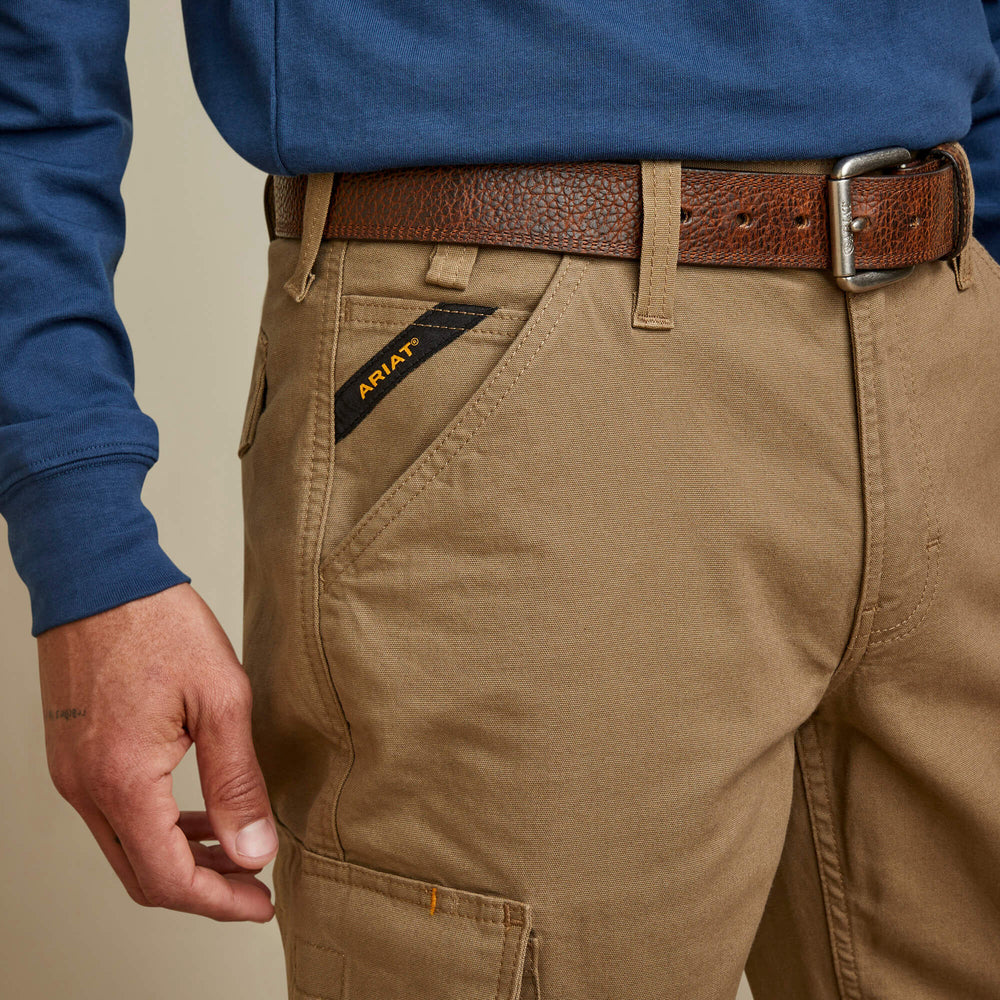 Ariat Rebar M4 Relaxed Made Tough Cargo Straight Pant On Sale