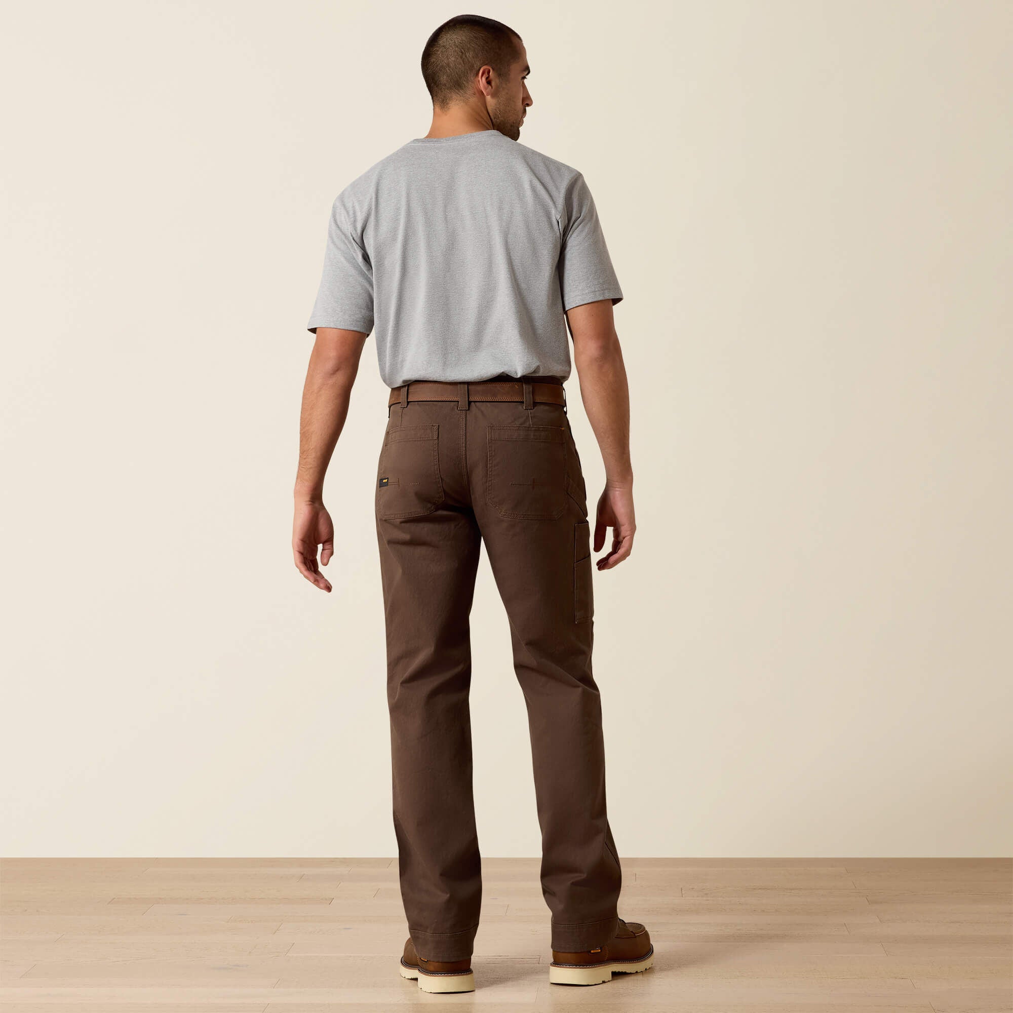 Ariat Rebar M5 Straight DuraStretch Washed Twill Dungaree Straight Leg Pant On Sale