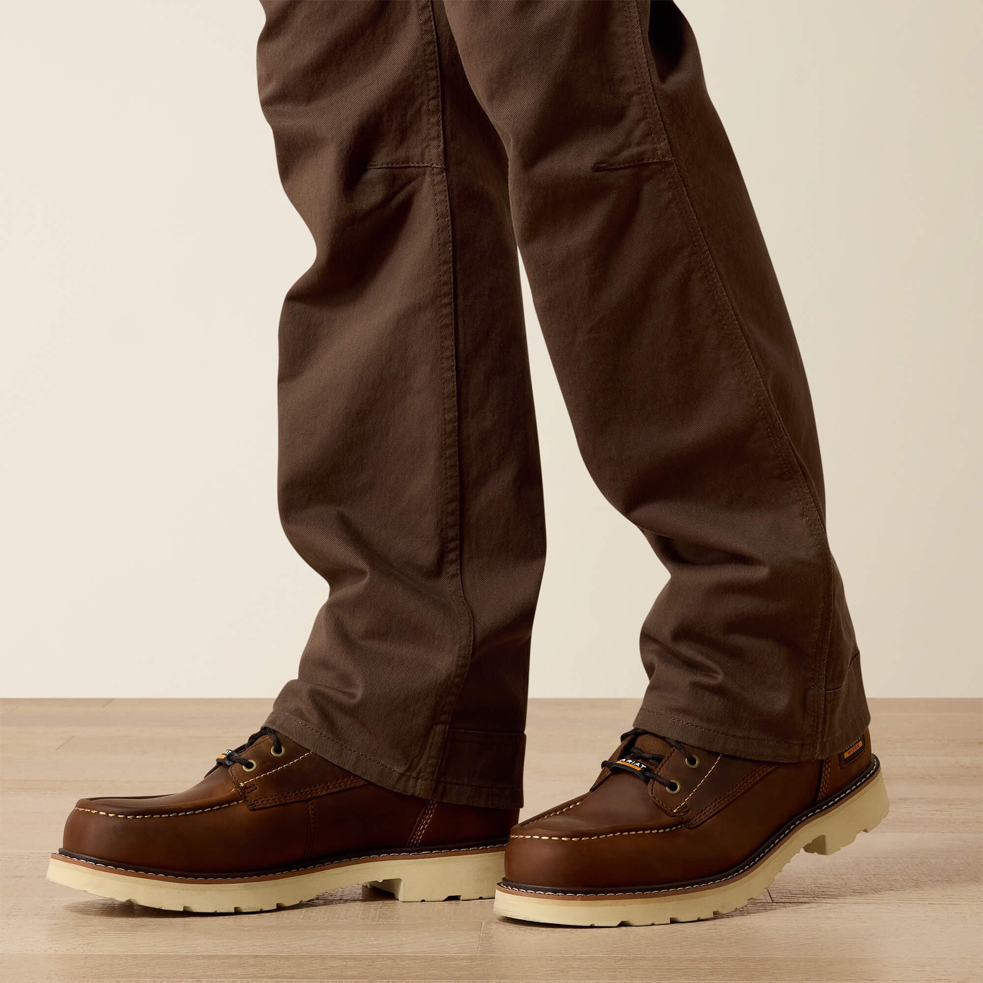 Ariat Rebar M5 Straight DuraStretch Washed Twill Dungaree Straight Leg Pant On Sale