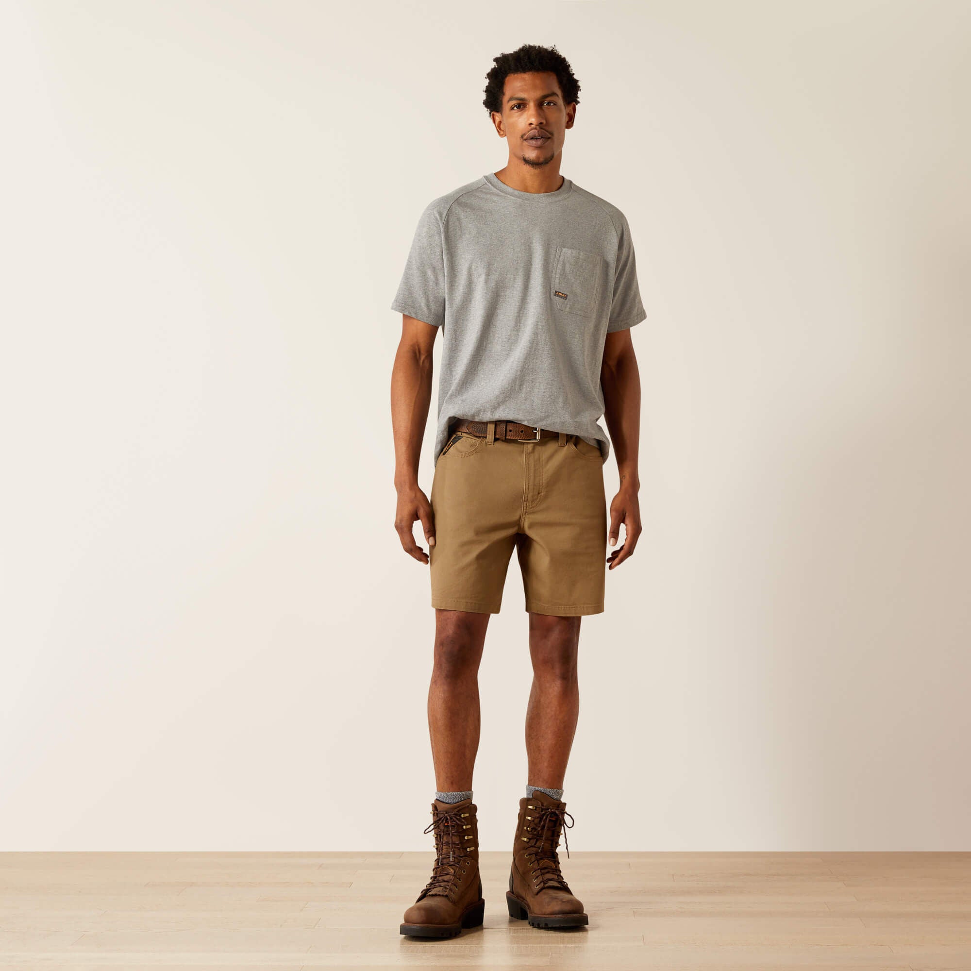 Ariat Rebar DuraStretch Made Tough 8" Short Outlet