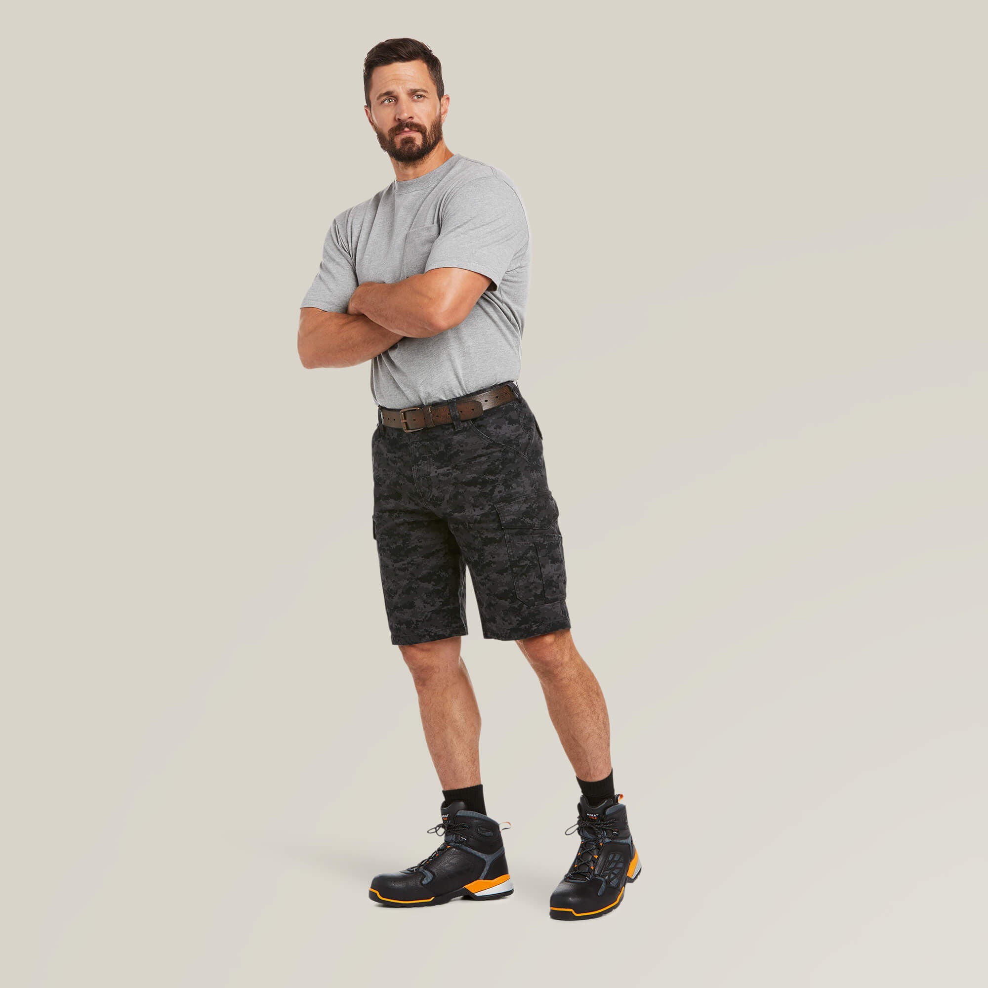 Ariat Rebar DuraStretch Made Tough Cargo 11" Short Discount
