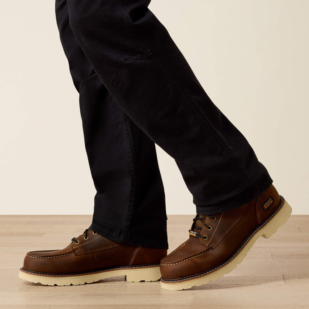 Ariat Rebar M5 Straight DuraStretch Washed Twill Dungaree Straight Leg Pant On Sale