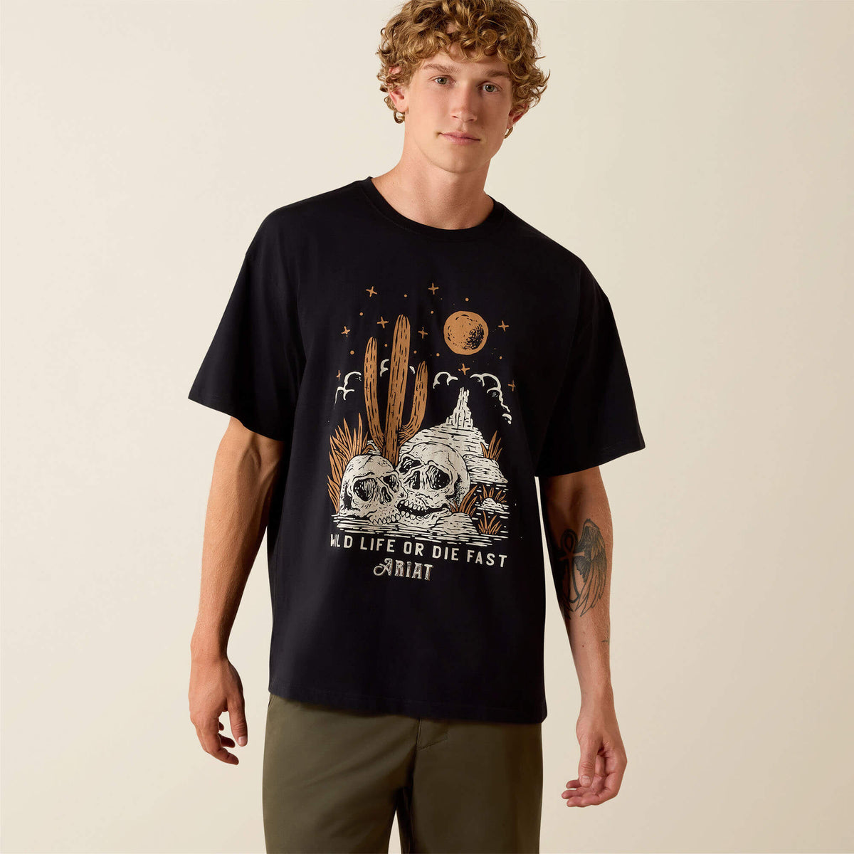 Ariat Wild Life Boxy T-Shirt On Sale