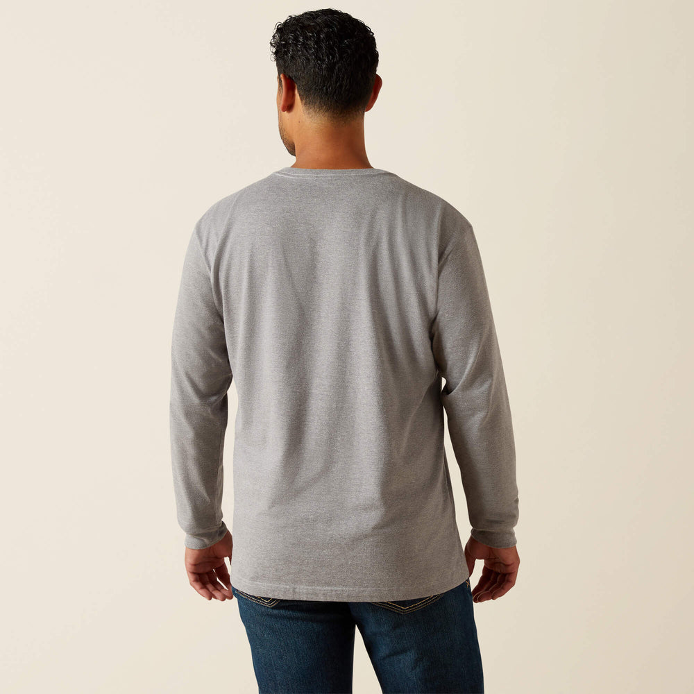 Ariat Rebar Cotton Strong Standard Logo Pocket T-Shirt Outlet