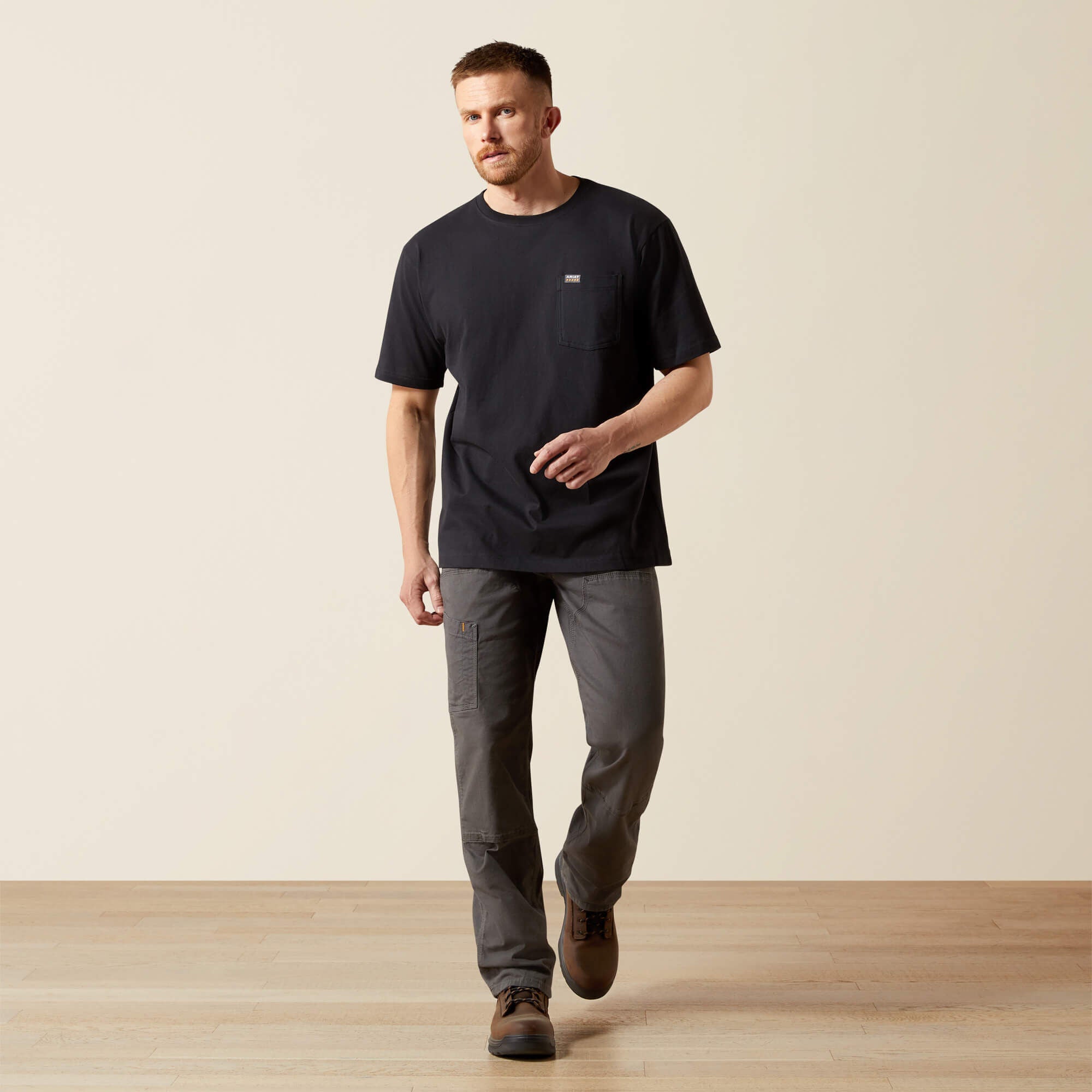 Ariat Rebar Cotton Strong Standard Pocket T-Shirt Online