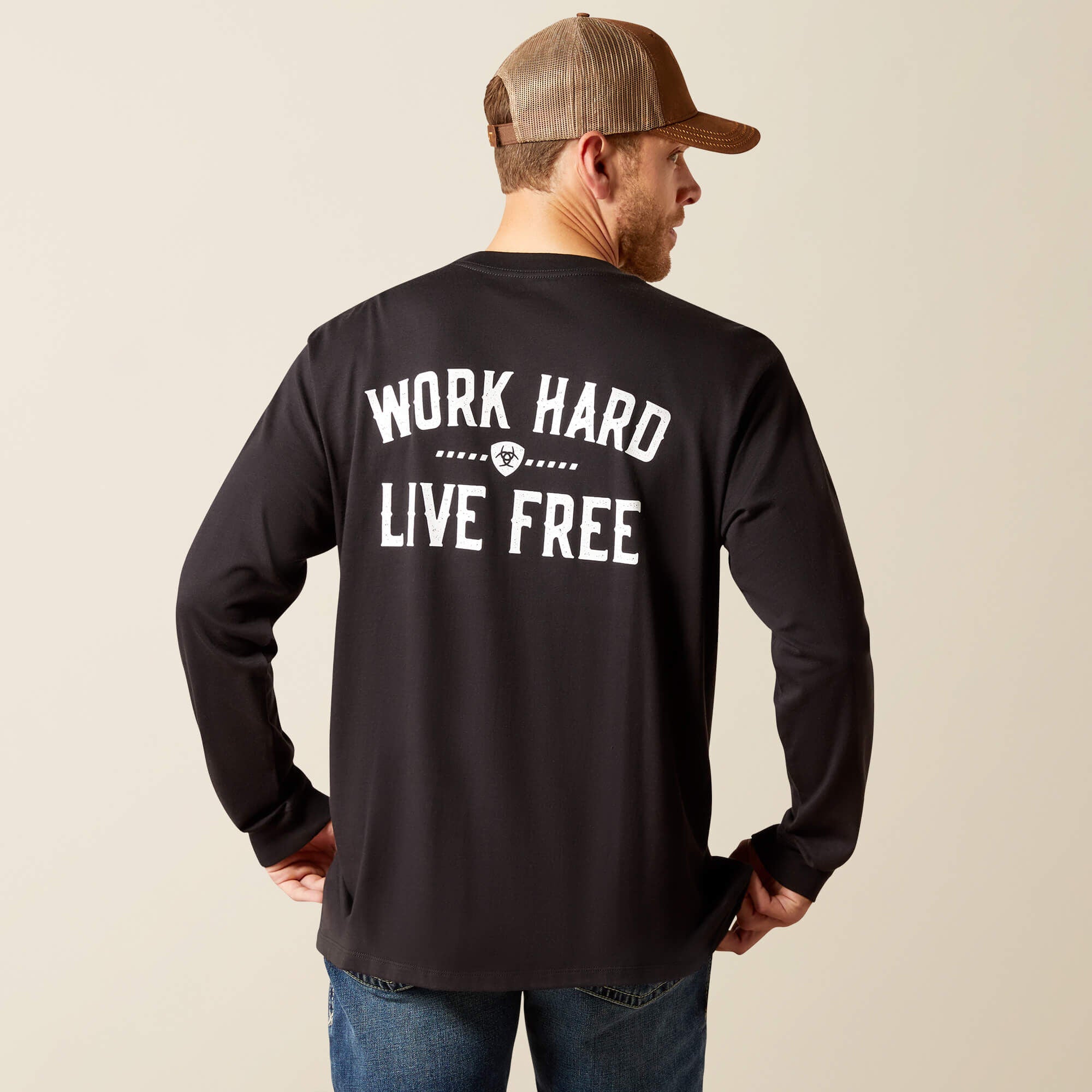 Ariat Rebar Cotton Strong WHLF T-Shirt On Sale