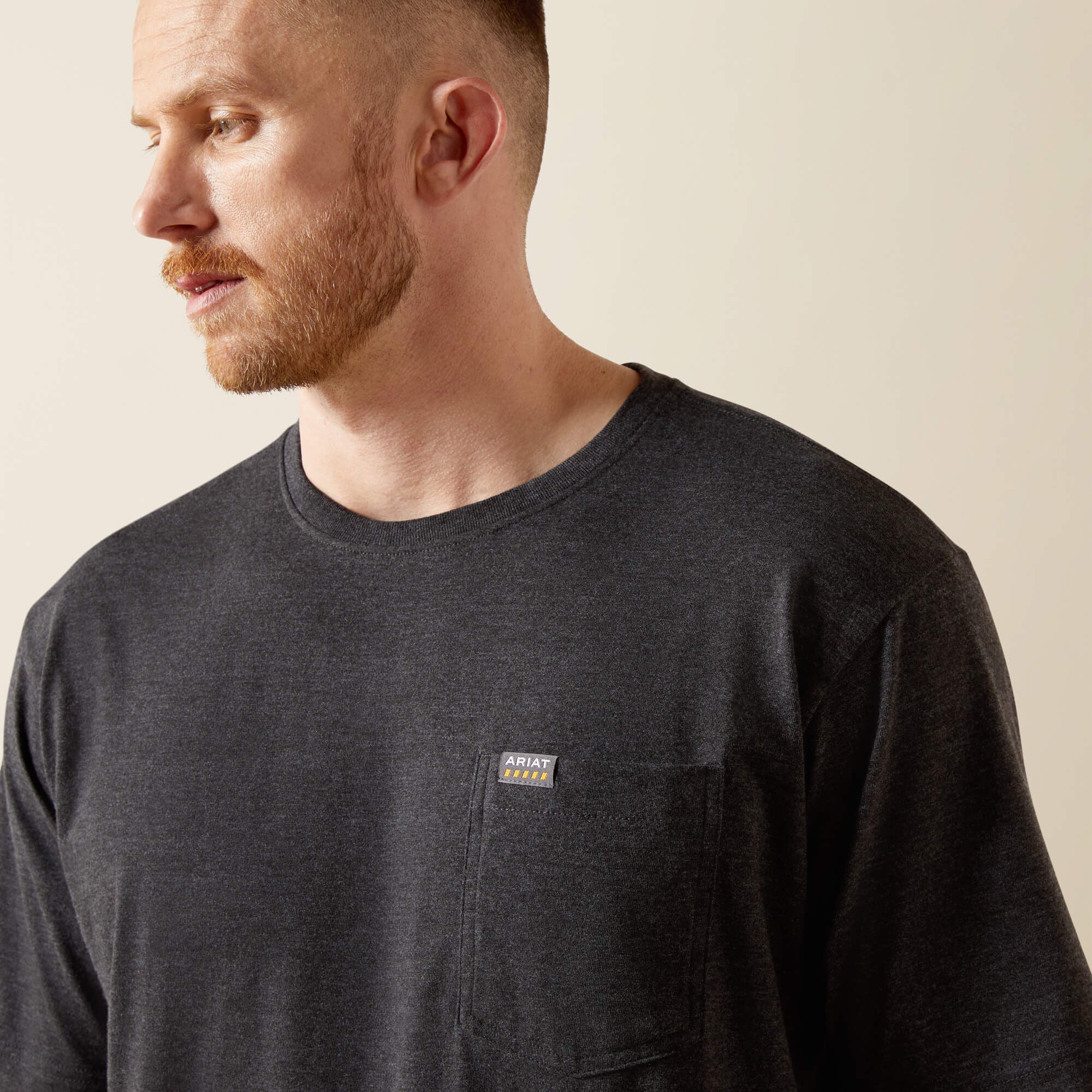 Ariat Rebar Cotton Strong Standard Pocket T-Shirt For Sale