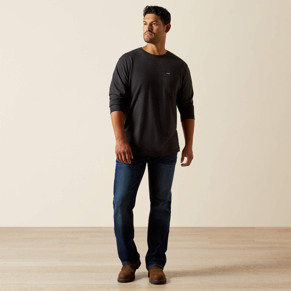 Ariat Rebar Cotton Strong Standard Pocket T-Shirt Outlet