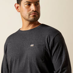 Ariat Rebar Cotton Strong Standard Pocket T-Shirt Outlet