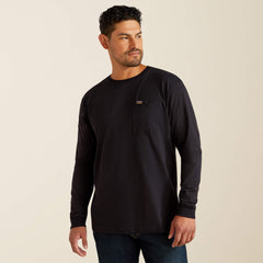 Ariat Rebar Cotton Strong Standard Pocket T-Shirt On Sale