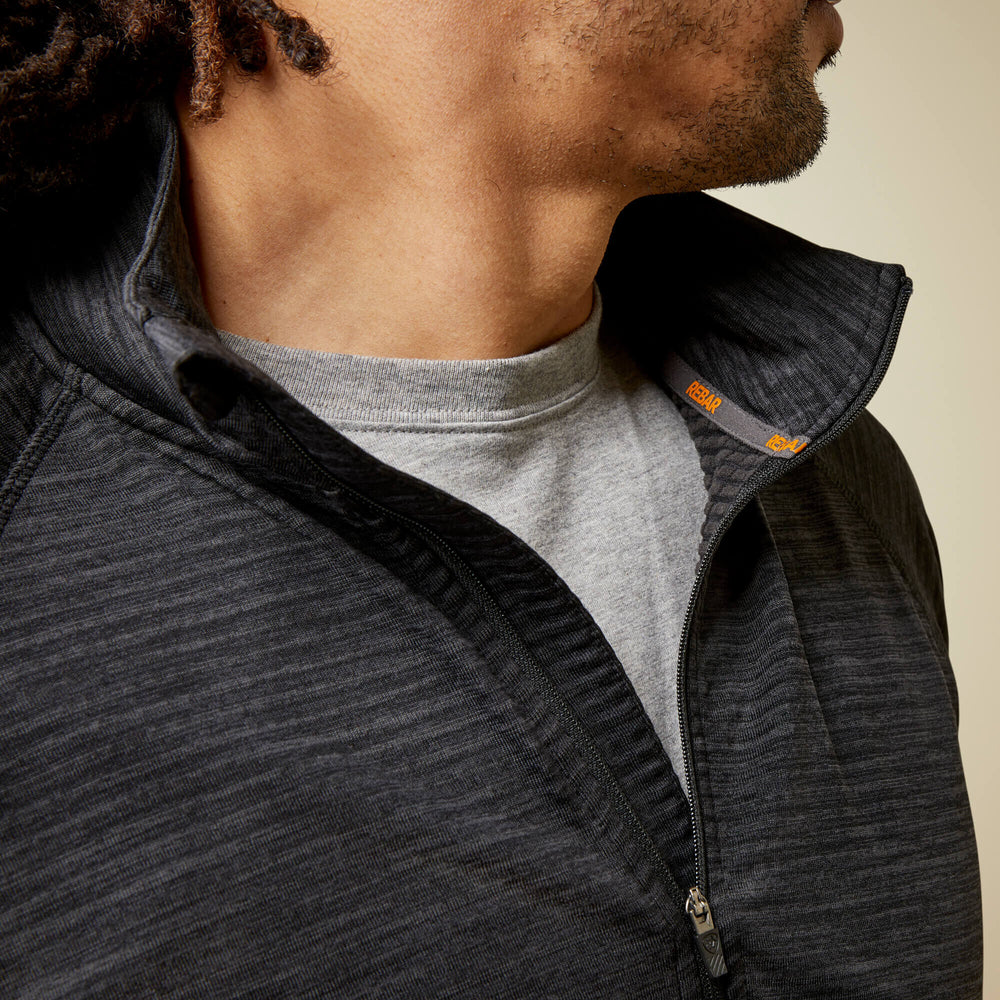 Ariat Rebar Gridwork Baselayer 1/4 Zip T-Shirt For Sale