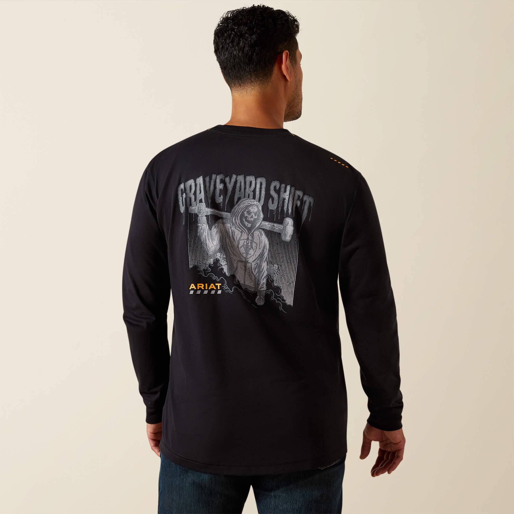 Ariat Rebar Workman Graveyard T-Shirt On Sale
