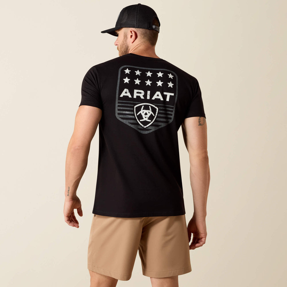 Ariat Ariat Stripe Patriotic Badge T-Shirt For Sale