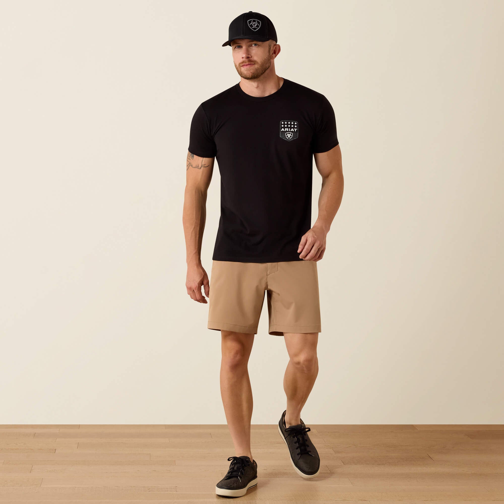 Ariat Ariat Stripe Patriotic Badge T-Shirt For Sale