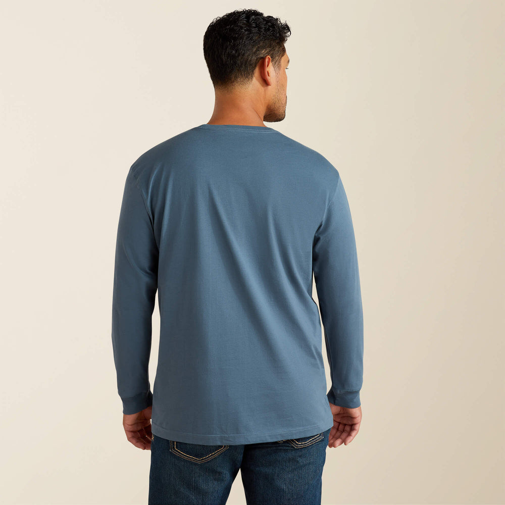 Ariat Rebar Cotton Strong Standard Logo Pocket T-Shirt Outlet
