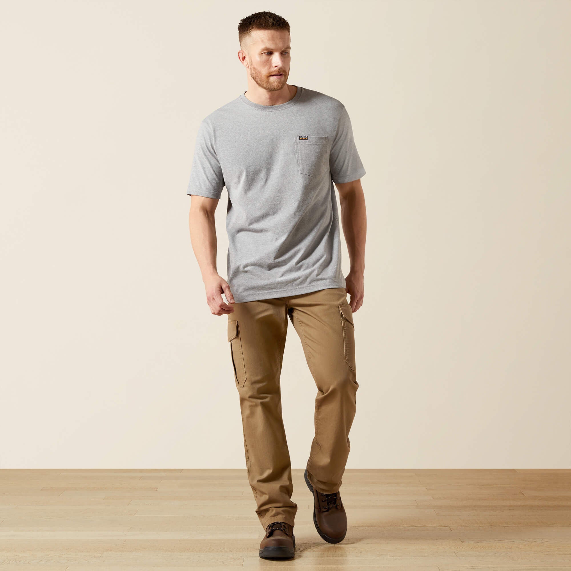 Ariat Rebar Cotton Strong Standard Pocket T-Shirt Online