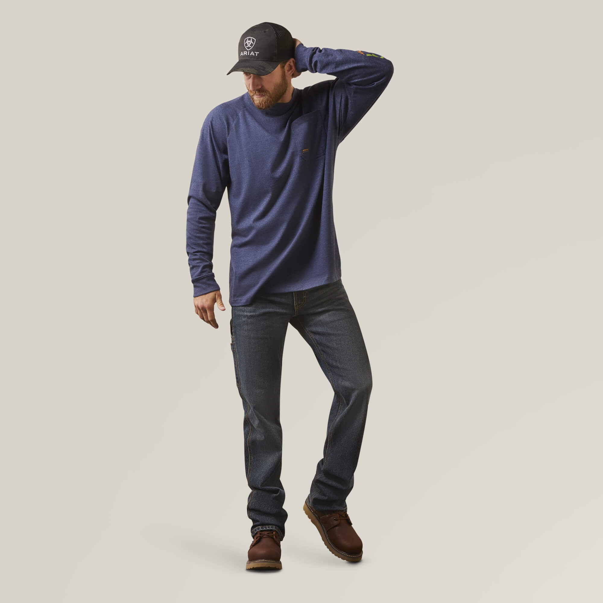 Ariat Rebar Cotton Strong Graphic T-Shirt On Sale