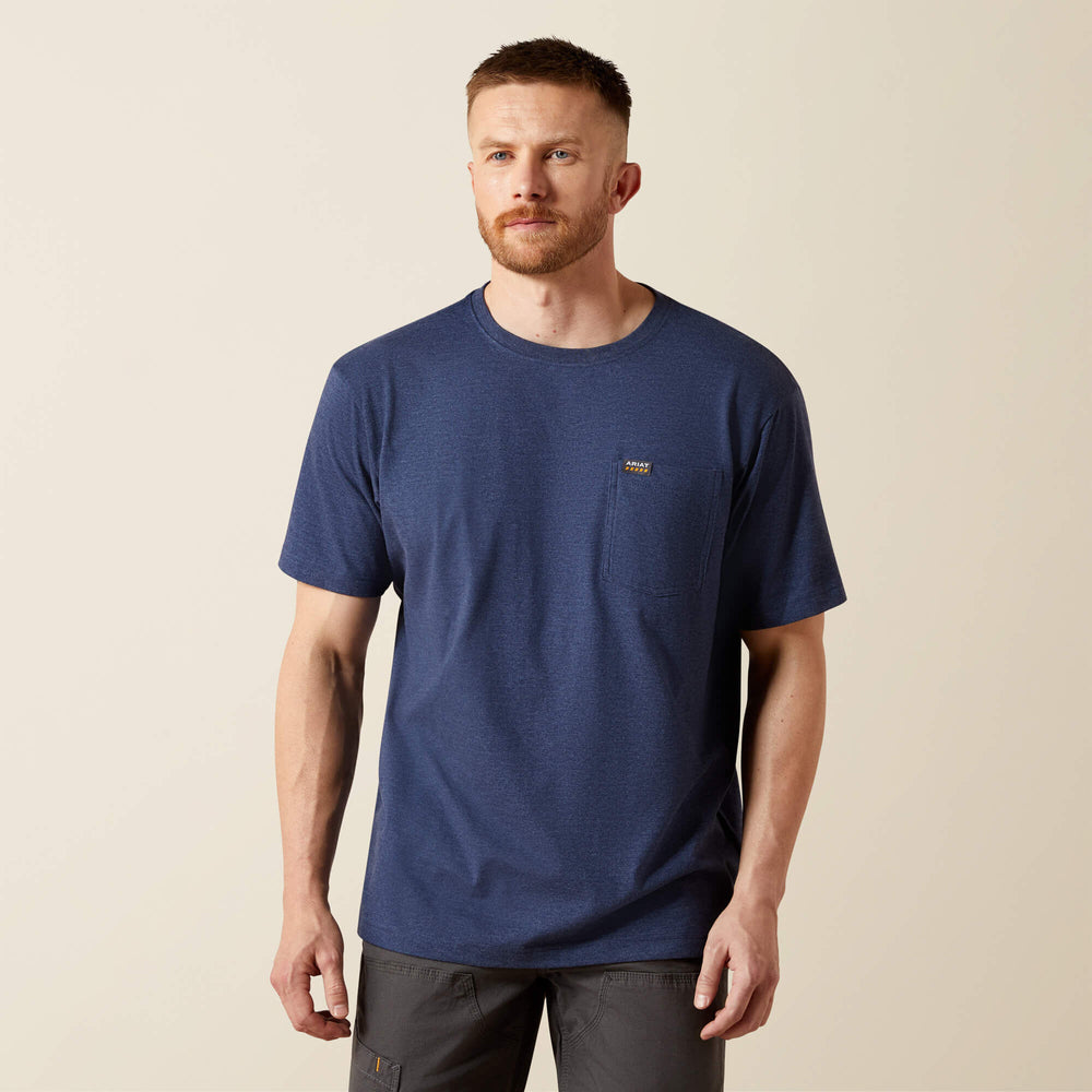 Ariat Rebar Cotton Strong Standard Pocket T-Shirt Sale