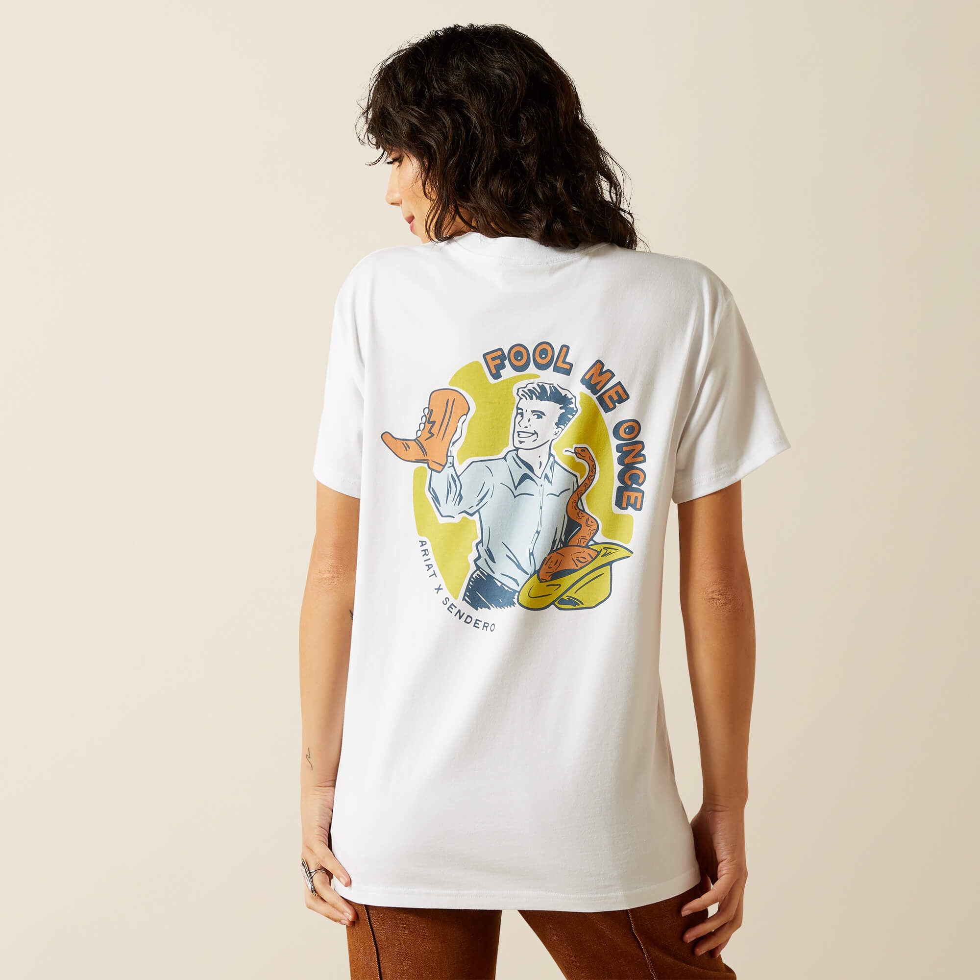Ariat Sendero Fool Me Once T-Shirt Online