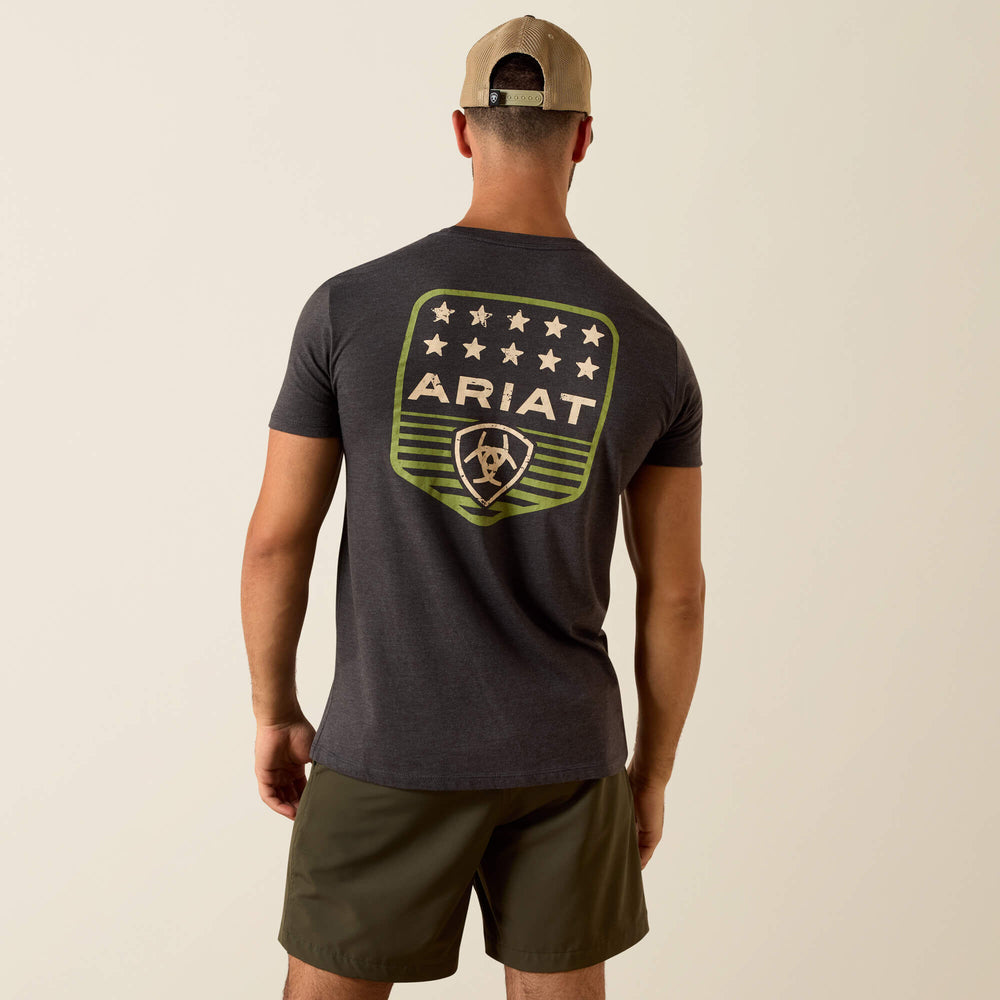 Ariat Ariat Stripe Patriotic Badge T-Shirt Discount
