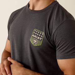 Ariat Ariat Stripe Patriotic Badge T-Shirt Discount