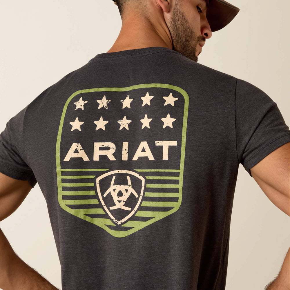 Ariat Ariat Stripe Patriotic Badge T-Shirt Discount
