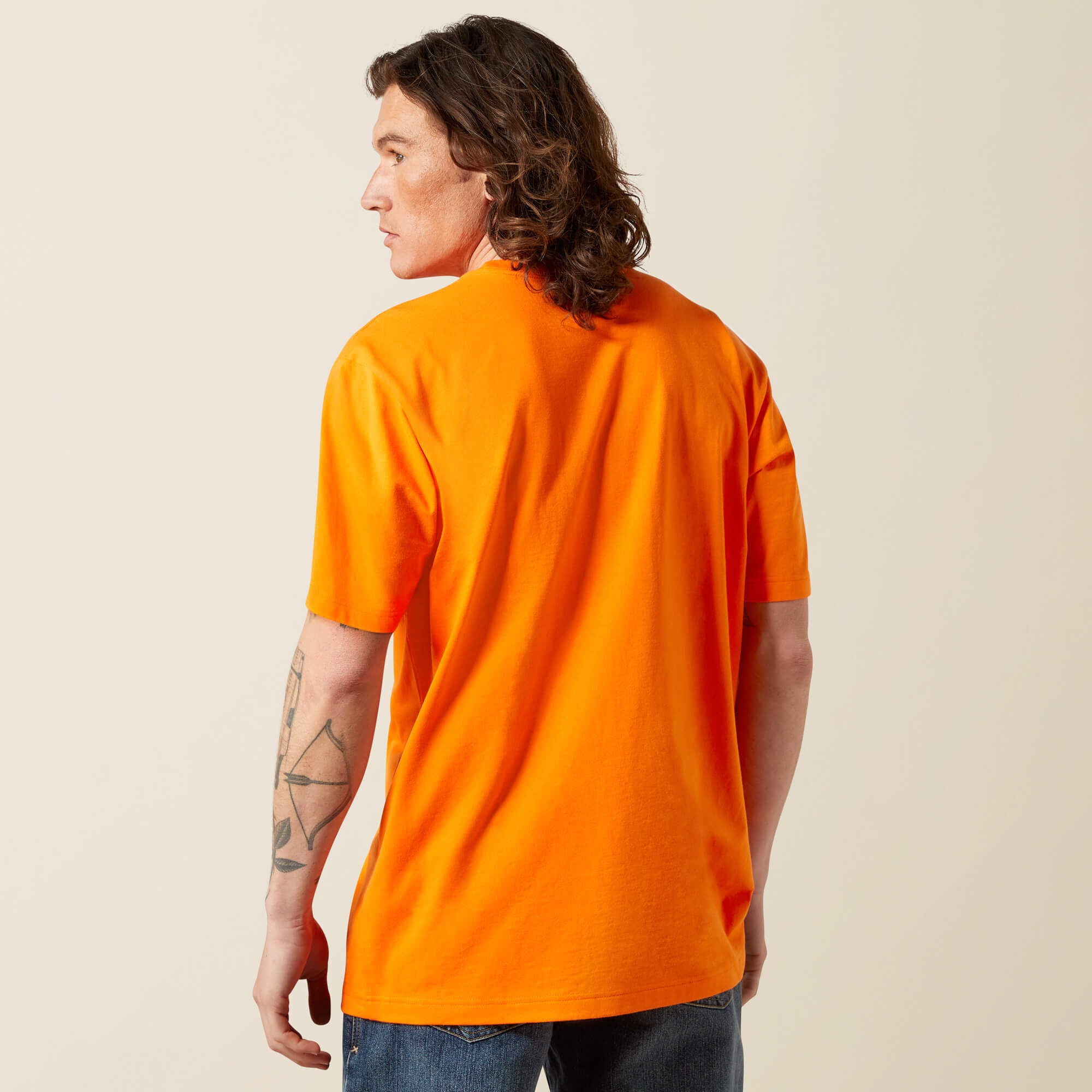 Ariat Rebar Cotton Strong Standard Pocket T-Shirt Sale