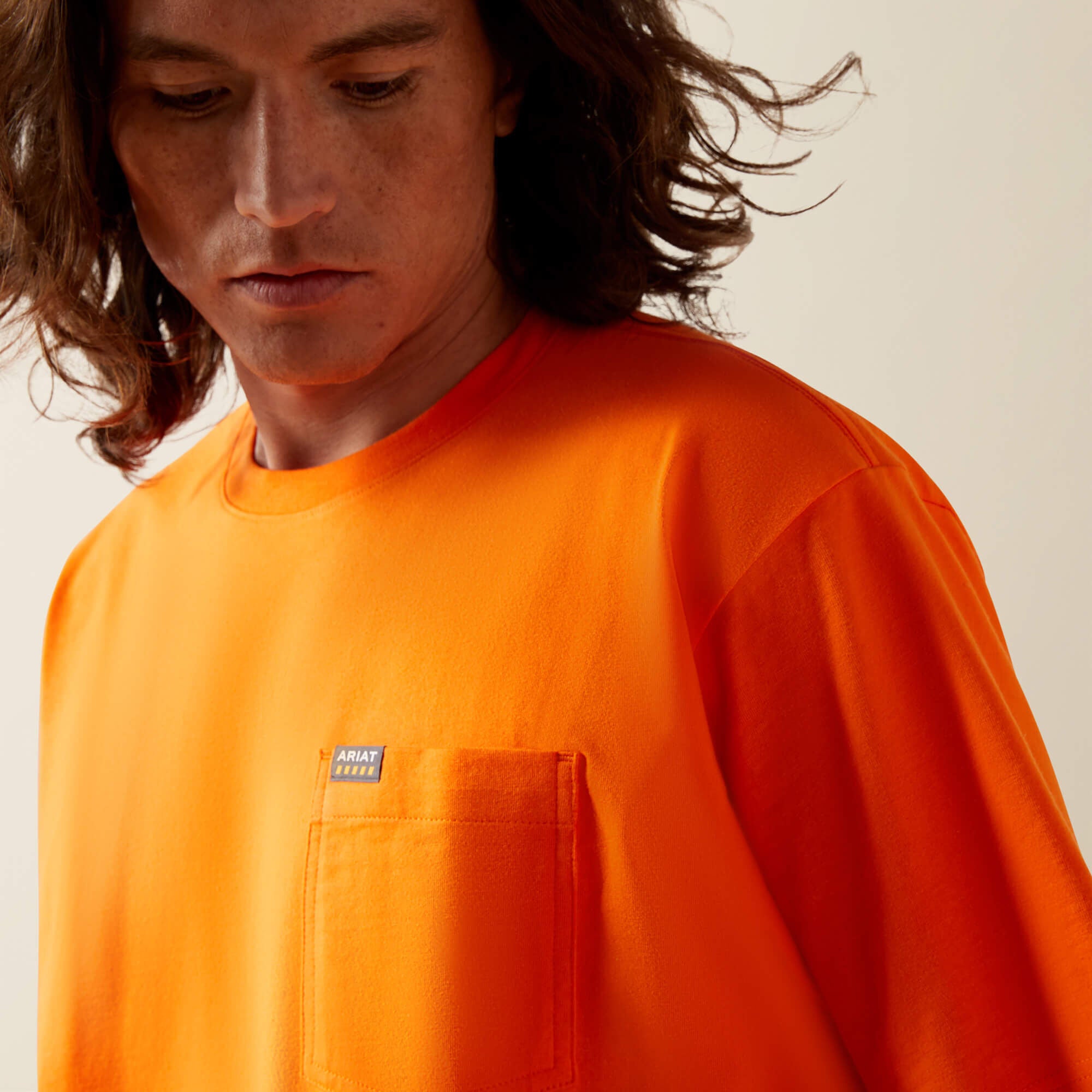 Ariat Rebar Cotton Strong Standard Pocket T-Shirt Sale