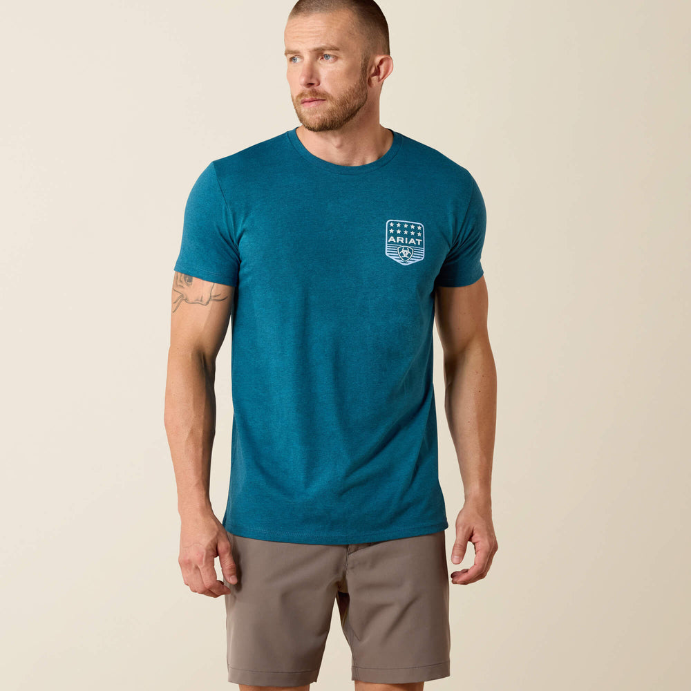 Ariat Ariat Stripe Patriotic Badge T-Shirt Online