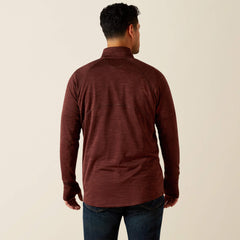 Ariat Rebar Gridwork Baselayer 1/4 Zip T-Shirt Online