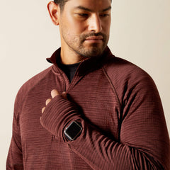 Ariat Rebar Gridwork Baselayer 1/4 Zip T-Shirt Online