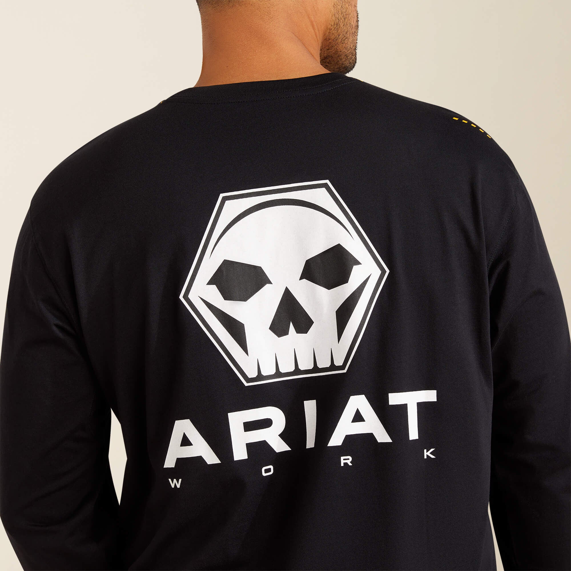 Ariat Rebar Workman Bolt Skull T-Shirt For Sale