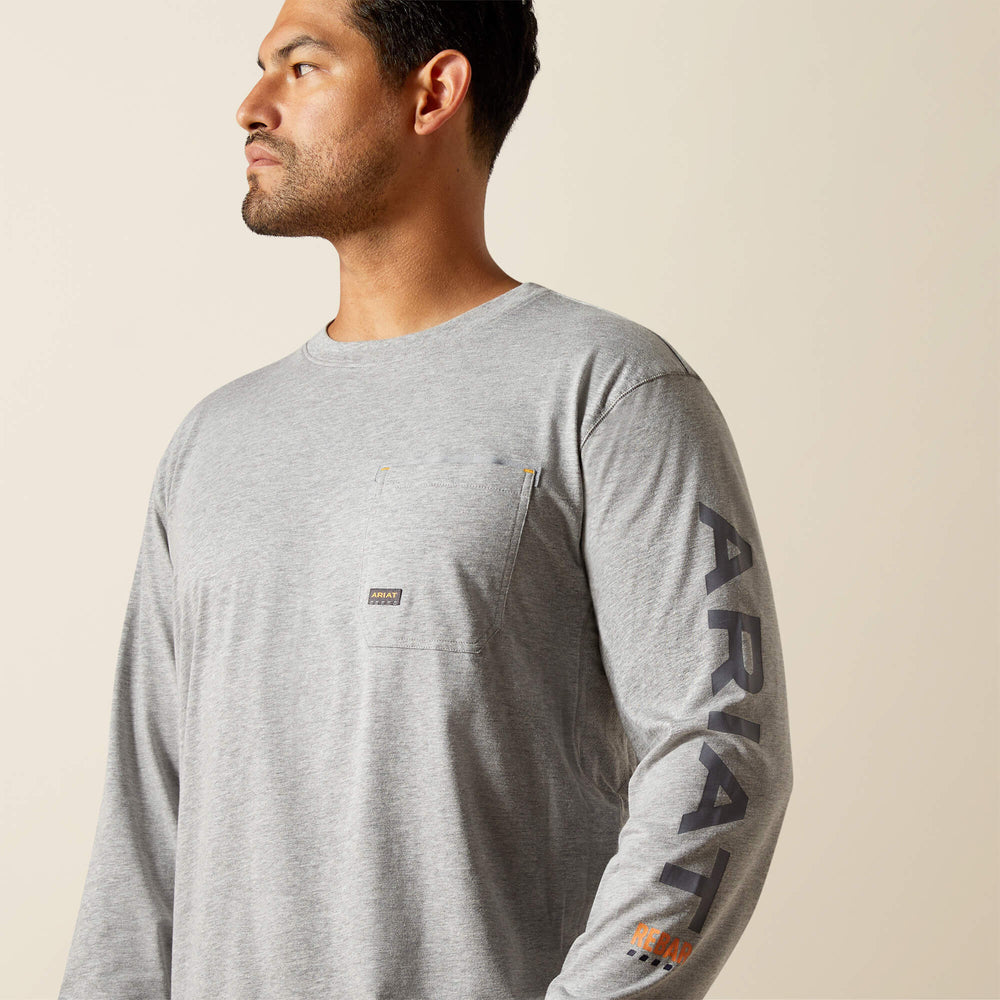 Ariat Rebar Workman Logo T-Shirt Outlet