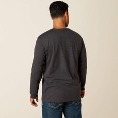 Ariat Rebar Cotton Strong Standard Logo Pocket T-Shirt Outlet
