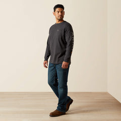 Ariat Rebar Cotton Strong Standard Logo Pocket T-Shirt Outlet