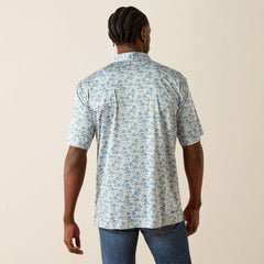 Ariat Charger 2.0 Printed Polo Outlet