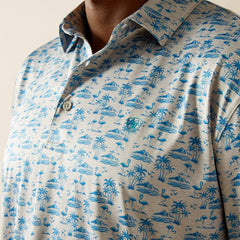 Ariat Charger 2.0 Printed Polo Outlet