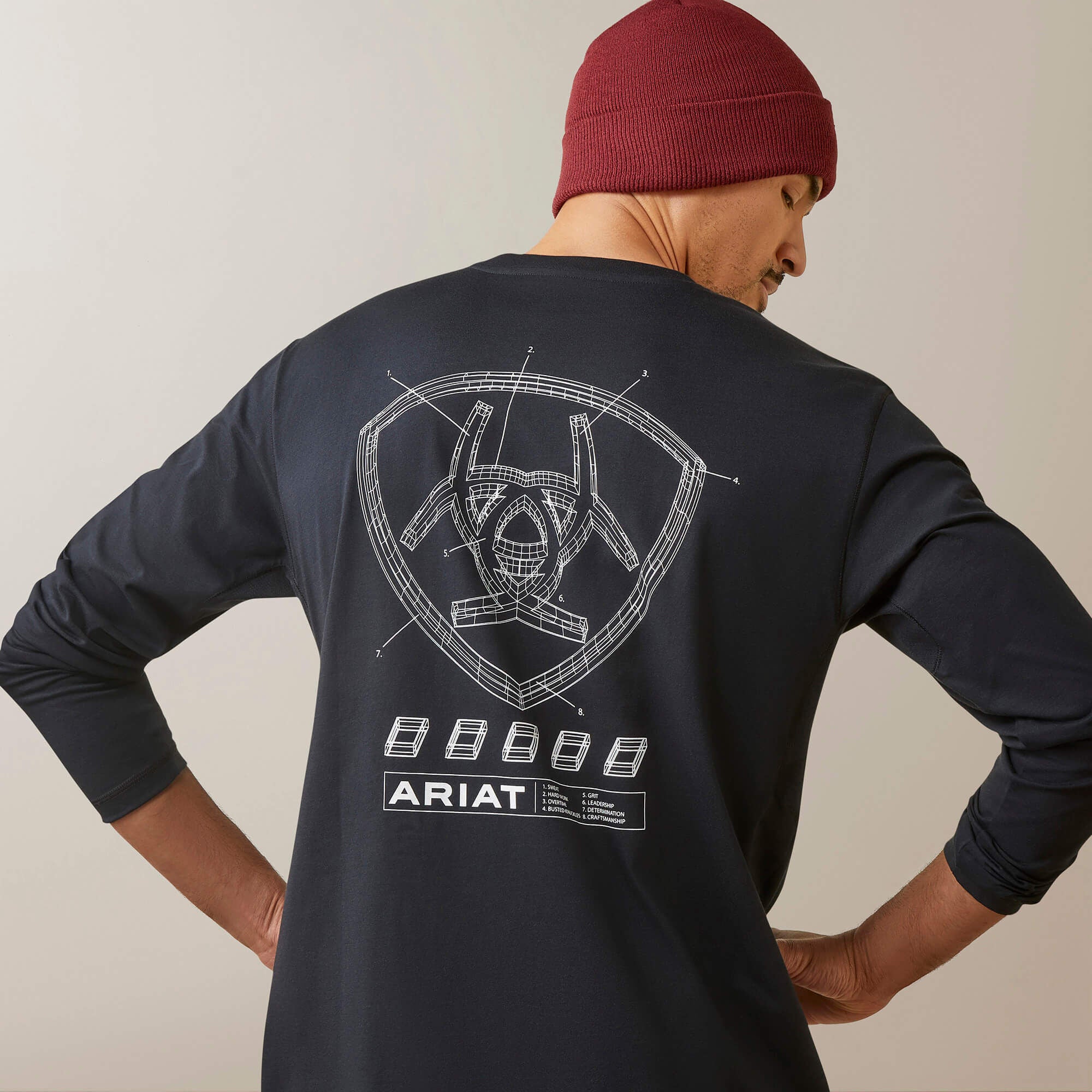 Ariat Rebar Workman Blueprint Online