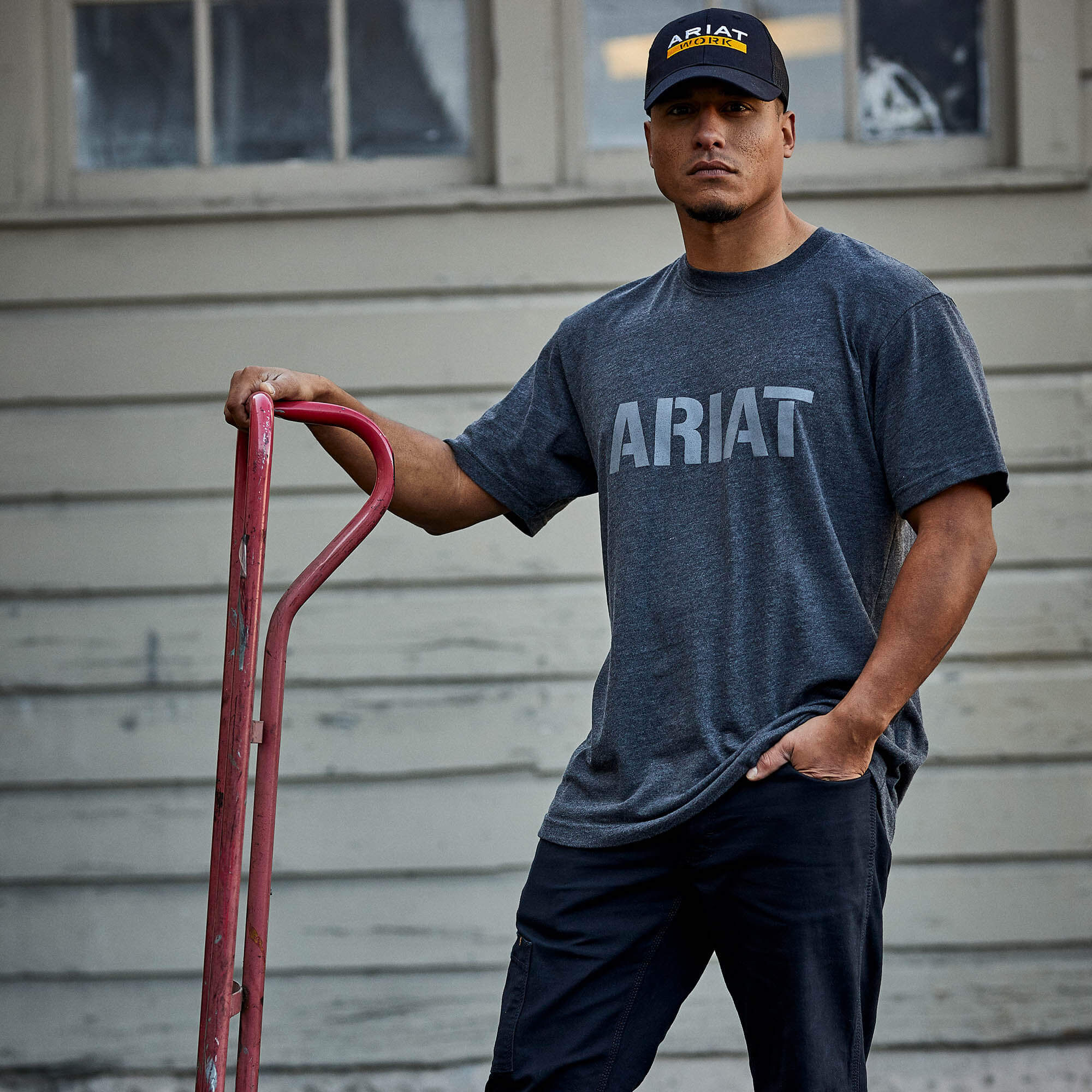 Ariat Rebar Cotton Strong Block Sale