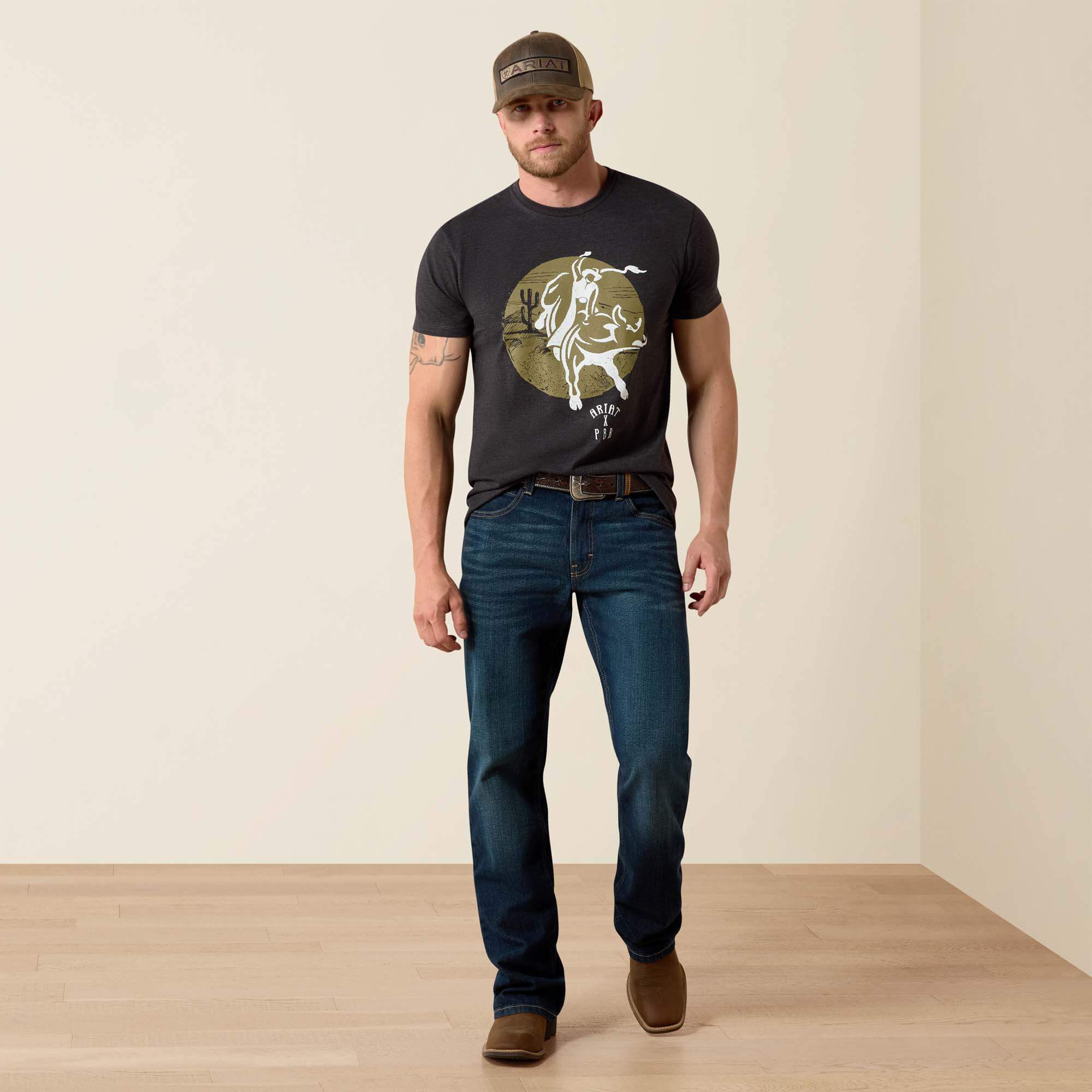 Ariat No Guts No Glory PBR T-Shirt For Sale