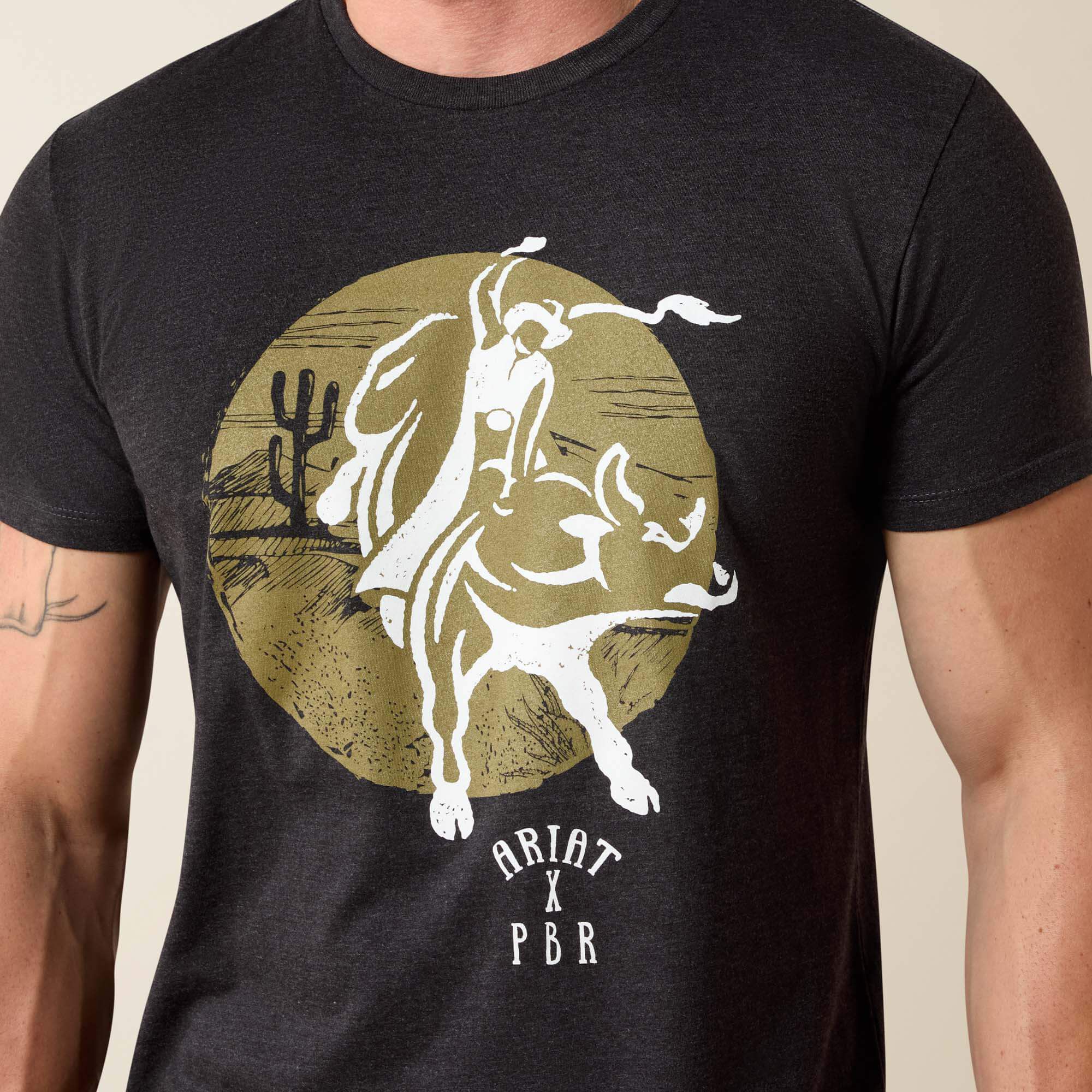 Ariat No Guts No Glory PBR T-Shirt For Sale